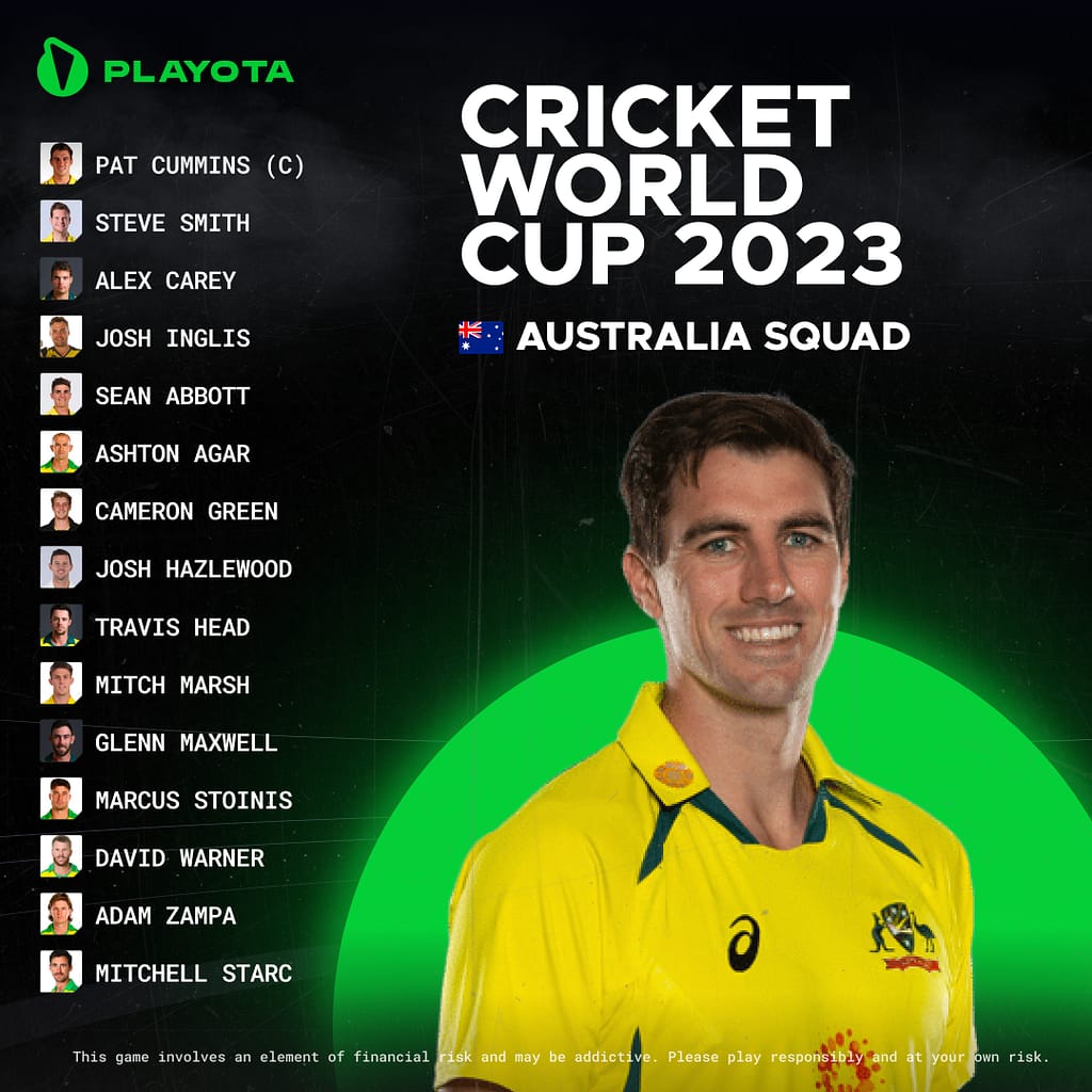 Australia World Cup Squad 2023
